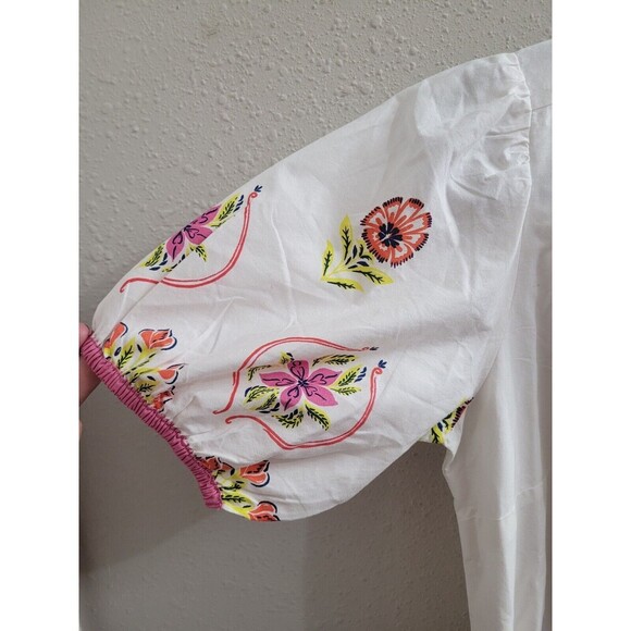 Roller Rabbit Fontana Border Sutton Belted Caftan Size Small Pockets Boho NEW - Picture 9 of 16